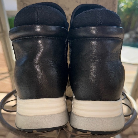 ASH - Lazer - black leather trainers - ankle bootie/wedge/sneaker - Picture 8 of 11